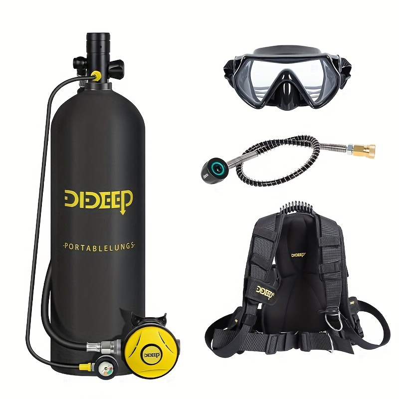 DIDEEP 4L Mini Scuba Diving Ta - Aquatic Diving recension och pris