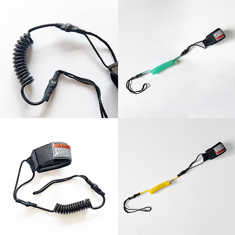（Summer4）Coiled Surfboard Leas - Surfboard Leash Ankle recension och pris