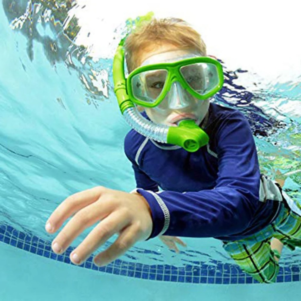 Kids Snorkel Set Scuba Snorkel - Aquatic Diving recension och pris