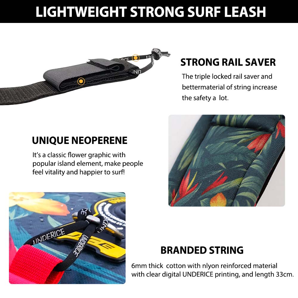 SUP Paddle Leash 7MM10FT Surfi - Surfboard Leash Ankle recension och pris