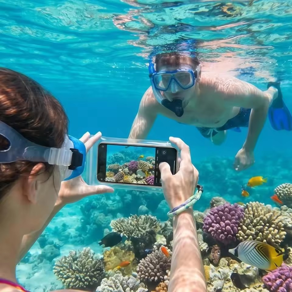 2-20PCS Clear Phone Case Anti- - Aquatic Diving recension och pris